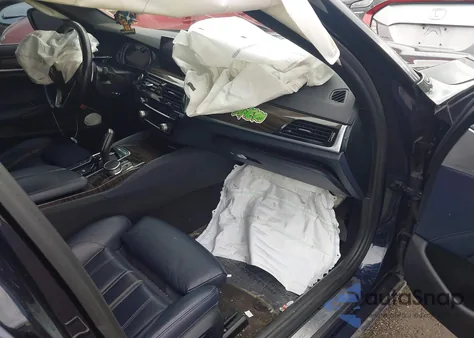 2019 BMW 540 Xi from USA, damaged, VIN WBAJE7C59KWW18677